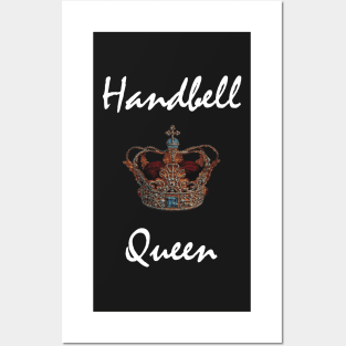 Handbell Queen Crown Posters and Art